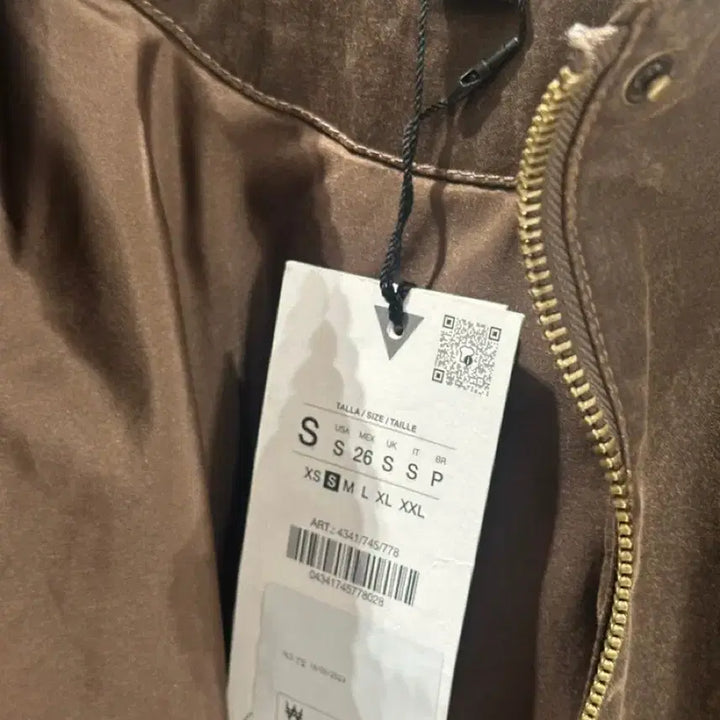 [BUNJANG] Zara Waxed Jacket (S) / 자라 바버맛 왁스 자켓 s
