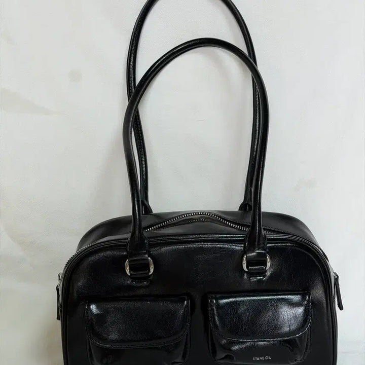 [BUNJANG] STAND OIL Chubby Bag Leather Black / STAND OIL 스탠드오일 츄비백 레더 블랙