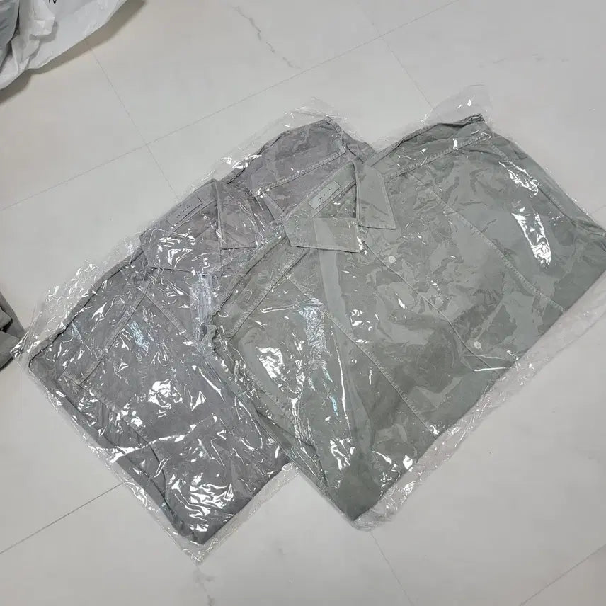 [SOLD OUT] 피그먼트 셔츠 라이트 그레이 브라운2종