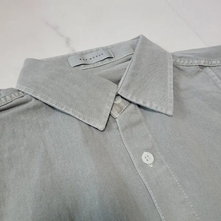 [SOLD OUT] 피그먼트 셔츠 라이트 그레이 브라운2종