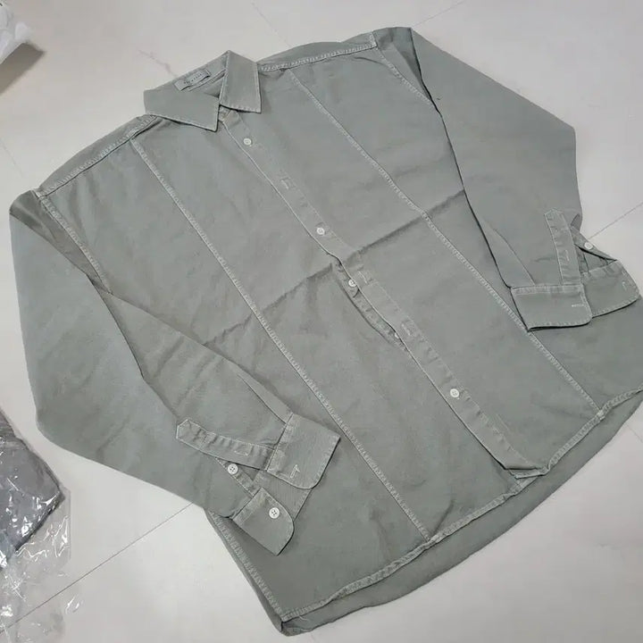 [SOLD OUT] 피그먼트 셔츠 라이트 그레이 브라운2종