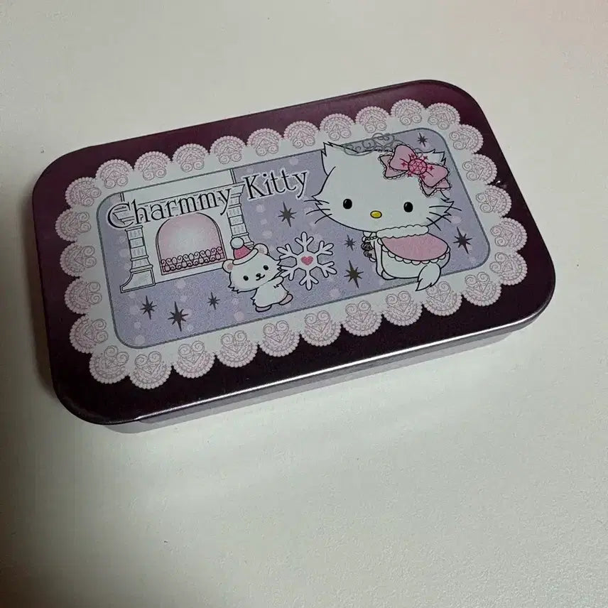 [BUNJANG] Classic Kitty Charm Kitty Storage Box / 고전키티 챠미키티 보관함 보관통