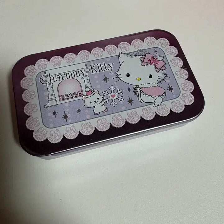 [BUNJANG] Classic Kitty Charm Kitty Storage Box / 고전키티 챠미키티 보관함 보관통
