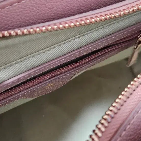 [BUNJANG] J.ESTINA Pink Tote &amp; Shoulder Bag / J.ESTINA 제이에스티나 핑크 토트백 겸 숄더백