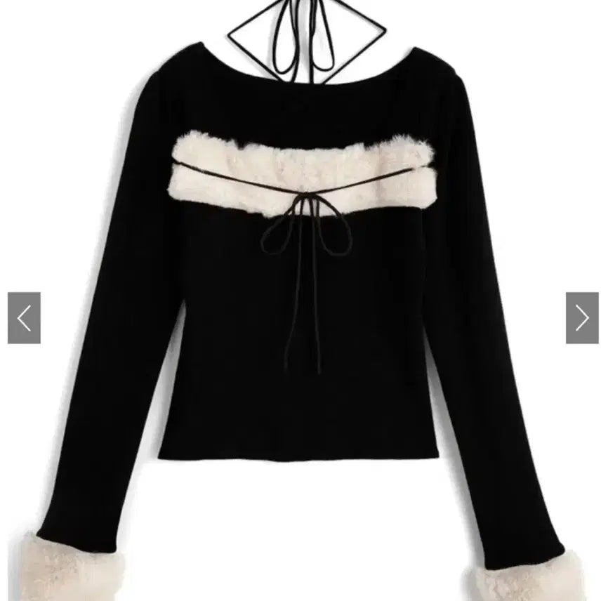[SOLD OUT] 그레일 grl 퍼리본니트 스나계 양산형지뢰계 걸리