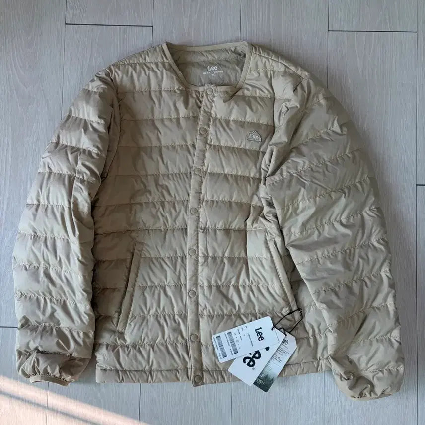 [SOLD OUT] Lee 경량 패딩 베이지 M 새제품