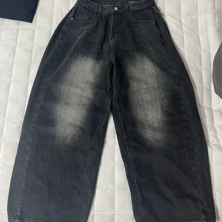 [BUNJANG] Black Denim Jeans M / 흑청 M