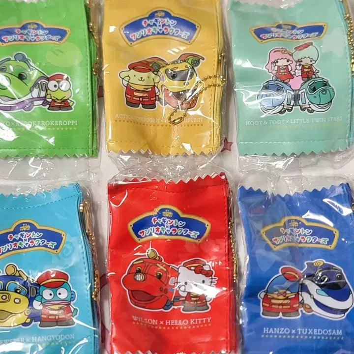 [BUNJANG] Sanrio Characters Mini Pouch Set / 산리오 캐릭터콜라보 한정판 미니파우치 6종세트