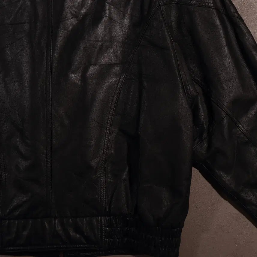 [BUNJANG] 90s 빈티지 레더 봄버 라이더 자켓 C469 / 90s 빈티지 레더 봄버 라이더 자켓 C469