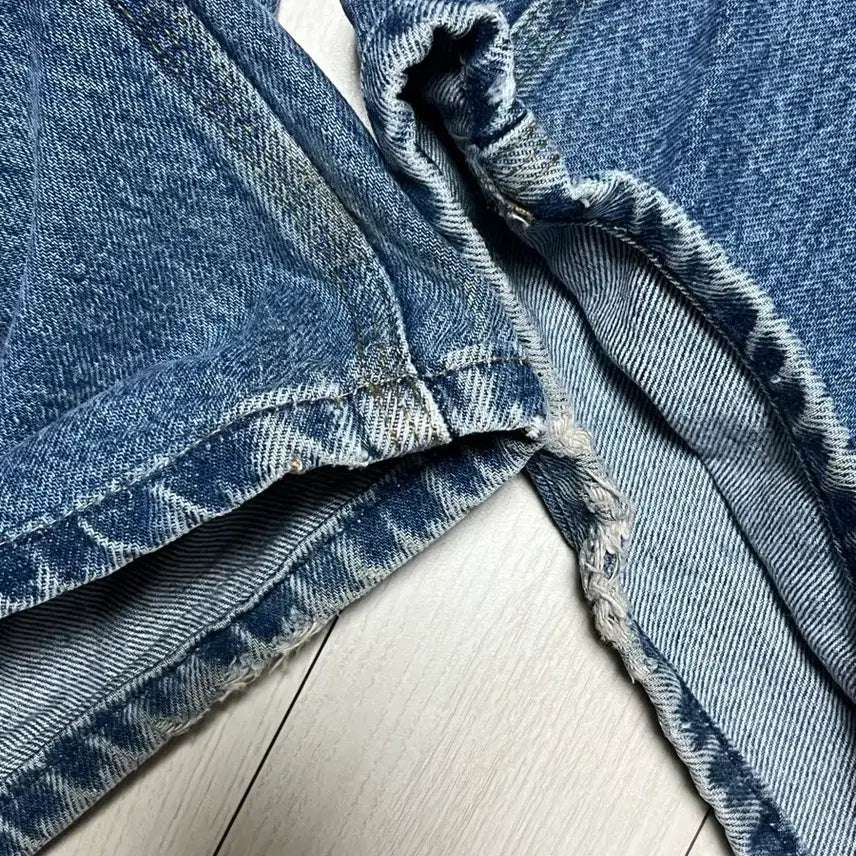 [BUNJANG] Carhartt Double Knee Denim Work Pants / 00s 빈티지 칼하트 더블니 데님 워크팬츠 B73DST 36사이즈
