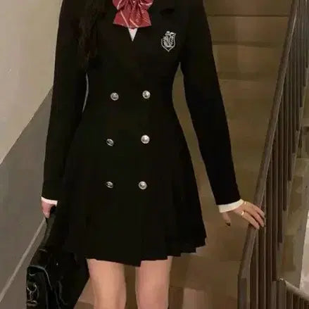 [BUNJANG] Preppy School Uniform Dress / 졸업사진 프레피 교복 판매