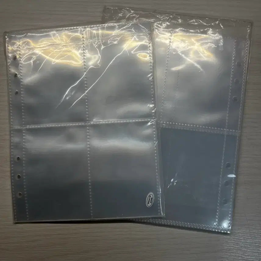 [BUNJANG] A5 Binder 4-Pocket Double-Sided Refill Sheets / A5 바인더 4포켓 양면속지(28개)