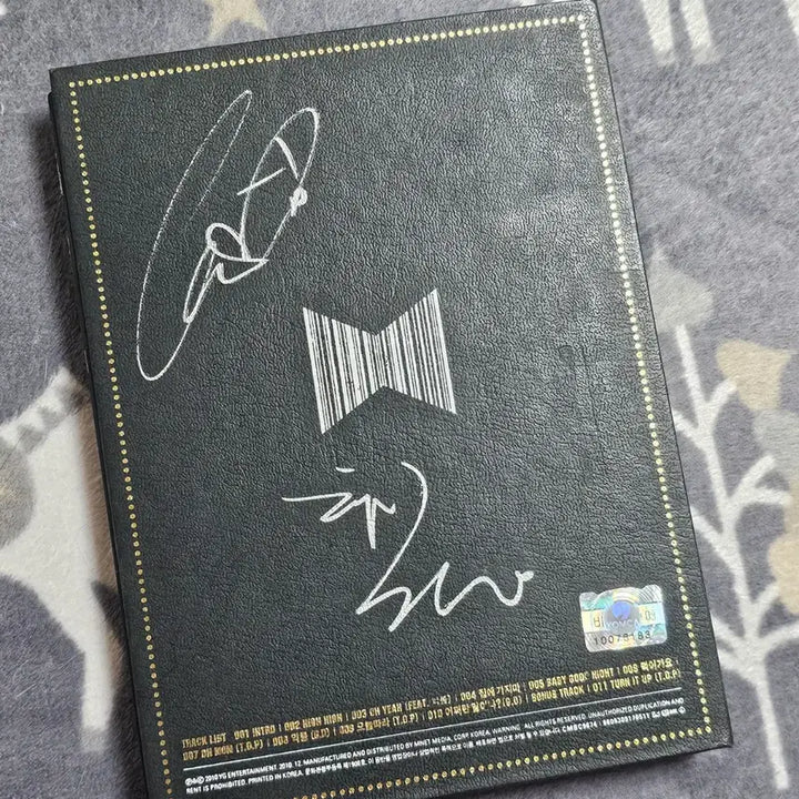 [BUNJANG] GD&amp;TOP Album Signed CD / GD&amp;TOP 앨범 사인cd 비매