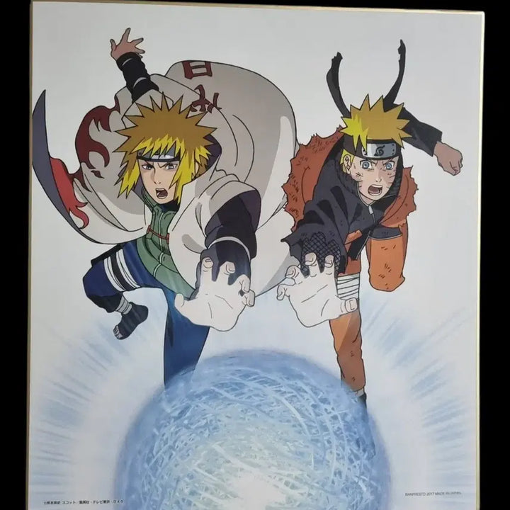 [BUNJANG] Naruto Minato Shikishi Art Board / 나루토 미나토 색지
