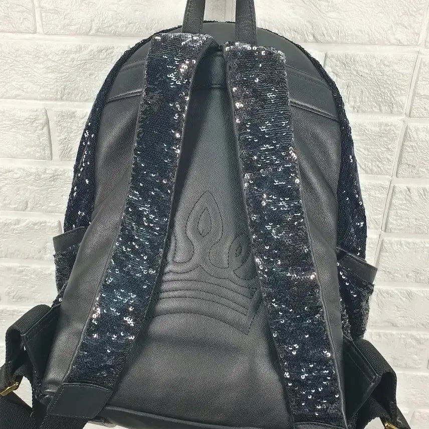 [BUNJANG] J.ESTINA Sequin Backpack / 제이에스티나 스팽글 백팩