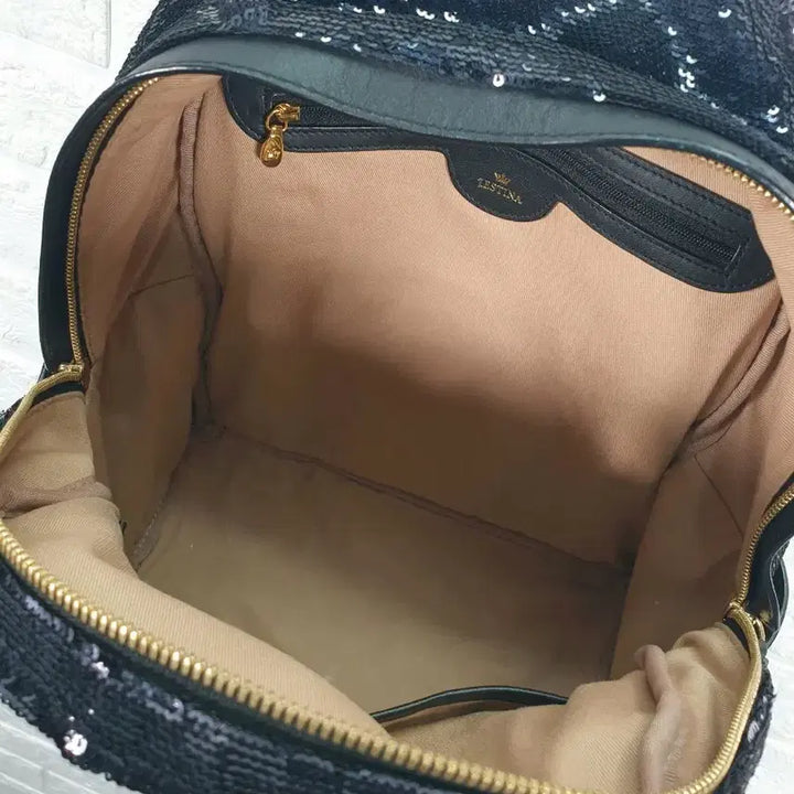 [BUNJANG] J.ESTINA Sequin Backpack / 제이에스티나 스팽글 백팩