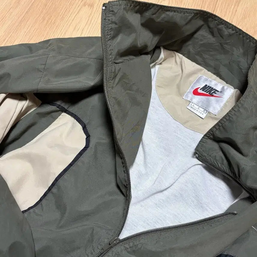 [BUNJANG] 90s Nike Vintage Track Zip-Up Jacket / 90년대 Nike 올드 나이키 트랙 집업 자켓