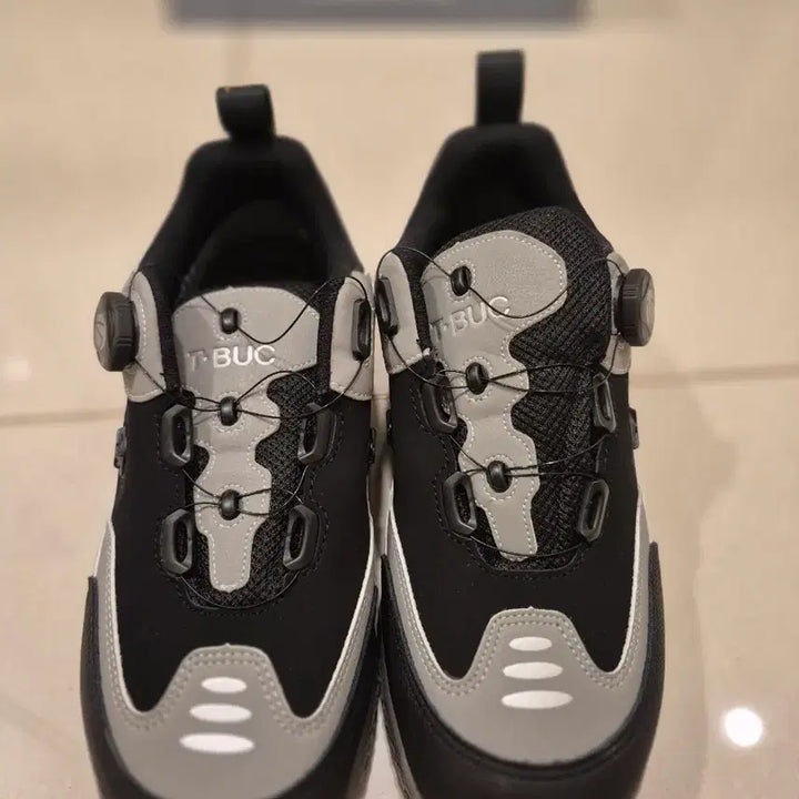 [BUNJANG] T-BUC Safety Dial Shoes (Black/Gray) / T-BUC 다이얼 안전화 블랙/회색 새상품
