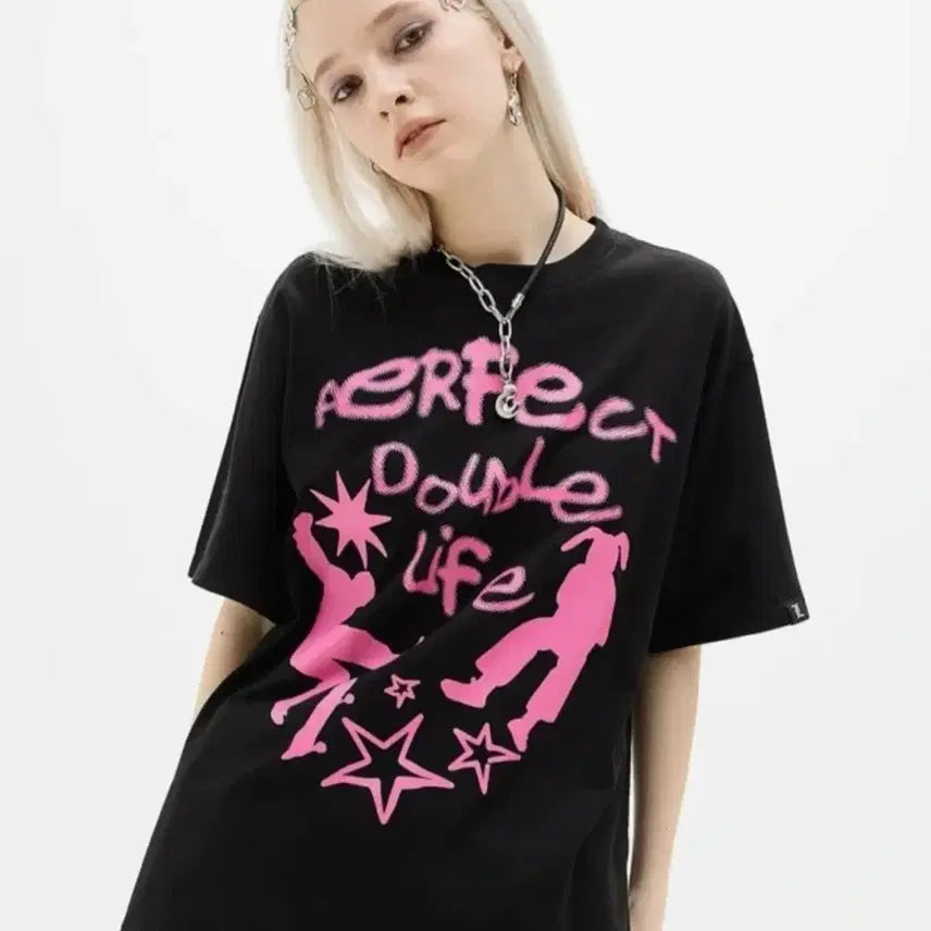 [BUNJANG] Love Is True DN Board Tee Black / 러브이즈트루 DN BOARD TEE BLACK