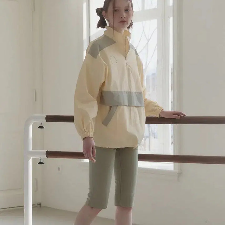 [BUNJANG] Letter From Moon Liz Half Zip Anorak / 레터프롬문 리즈 하프 집업 / 아노락