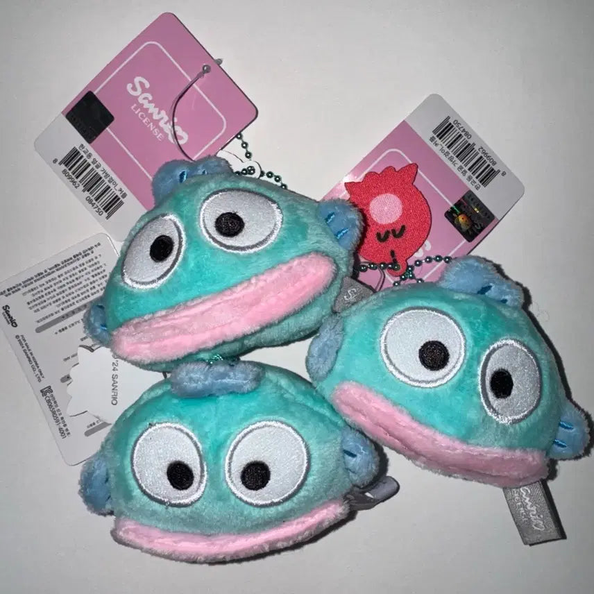 [BUNJANG] Hangyodon Face Keyring Strap / 한교동 얼굴 페이스 키링 스트랩
