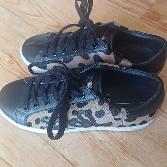 [BUNJANG] Leopard Print Sneakers 230mm / 호피무늬 스니커즈 230mm