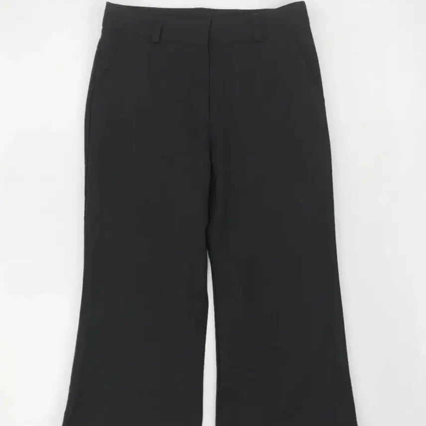[BUNJANG] Capri Slacks Pants (Black) / 에이블리 지그재그 카프리 슬랙스 팬츠 (블랙)
