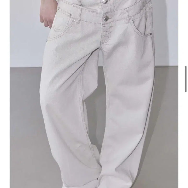 [SOLD OUT] 스컬프터 Beaded Layered Denim Pants
