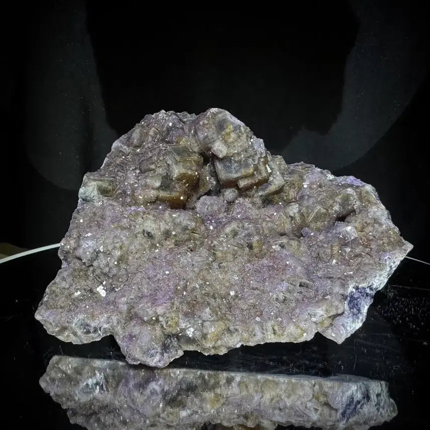 [BUNJANG] Cubic Purple Fluorite Cluster / 입방체 보라색 플루오라이트