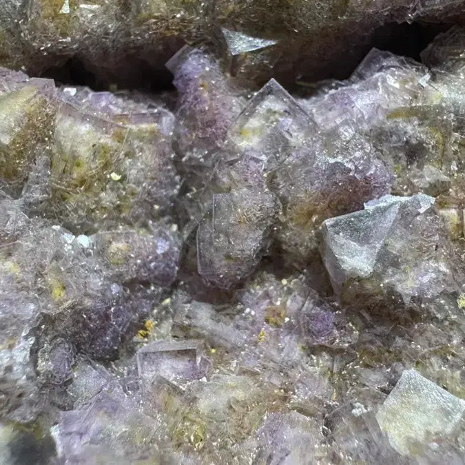 [BUNJANG] Cubic Purple Fluorite Cluster / 입방체 보라색 플루오라이트