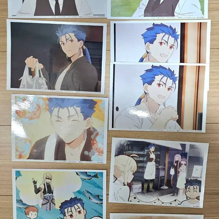 [BUNJANG] Fate/stay night Cu Chulainn Merchandise Bundle Set / fate 페이트 쿠훌린 굿즈 일괄판매