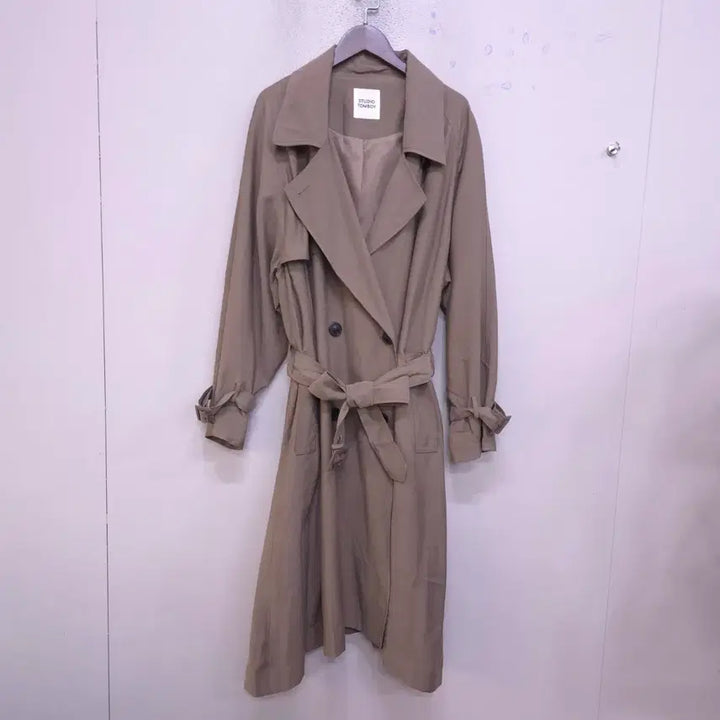 [BUNJANG] Studio Tomboy Oversized Spring/Autumn Trench Coat / 스튜디오톰보이) 오버핏 춘추 트렌치 자켓 -F
