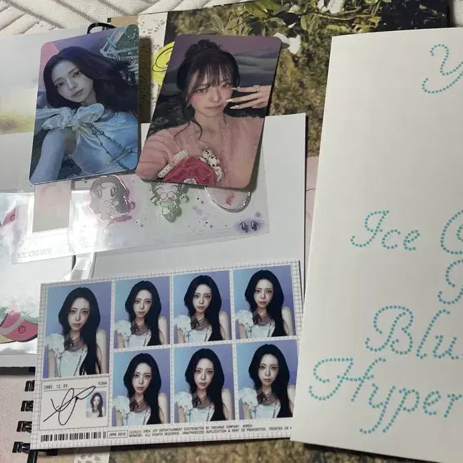 [SOLD OUT] ITZY 있지 유나 솔로 데뷔 친필싸인 앨범 아이스크림 비매