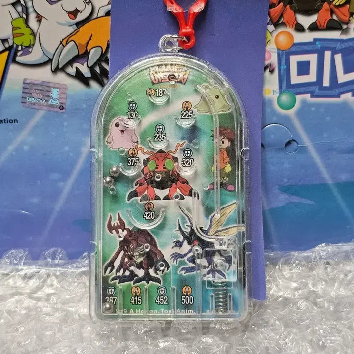 [BUNJANG] Digimon Adventure Evolution Process Analog Game Console Keychain / 고전문구 00년대 문방구 디지몬어드벤처 진화과정 아날로그 게임기 키링