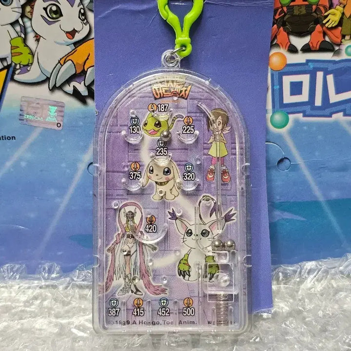 [BUNJANG] Digimon Adventure Evolution Process Analog Game Machine Keychain / 고전문구 00년대 문방구 디지몬어드벤처 진화과정 아날로그 게임기 키링