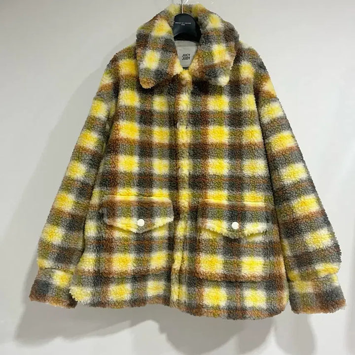 [BUNJANG] JUCY JUDY Boucle Fleece Jumper Jacket / (무배)JUCY JUDY 쥬시쥬디 뽀글이 부클 점퍼 자켓