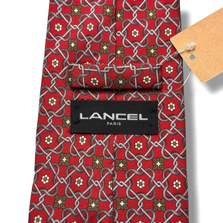 [BUNJANG] Lancel Vintage Silk Tie / 90s LANCEL 란셀 빈티지 실크 넥타이 (새상품)