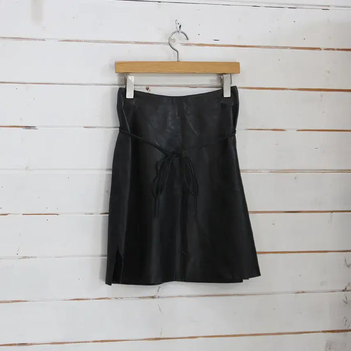 [BUNJANG] JILL STUART Leather Skirt / JILL STUART 레더 스커트 (여성용 24.5)