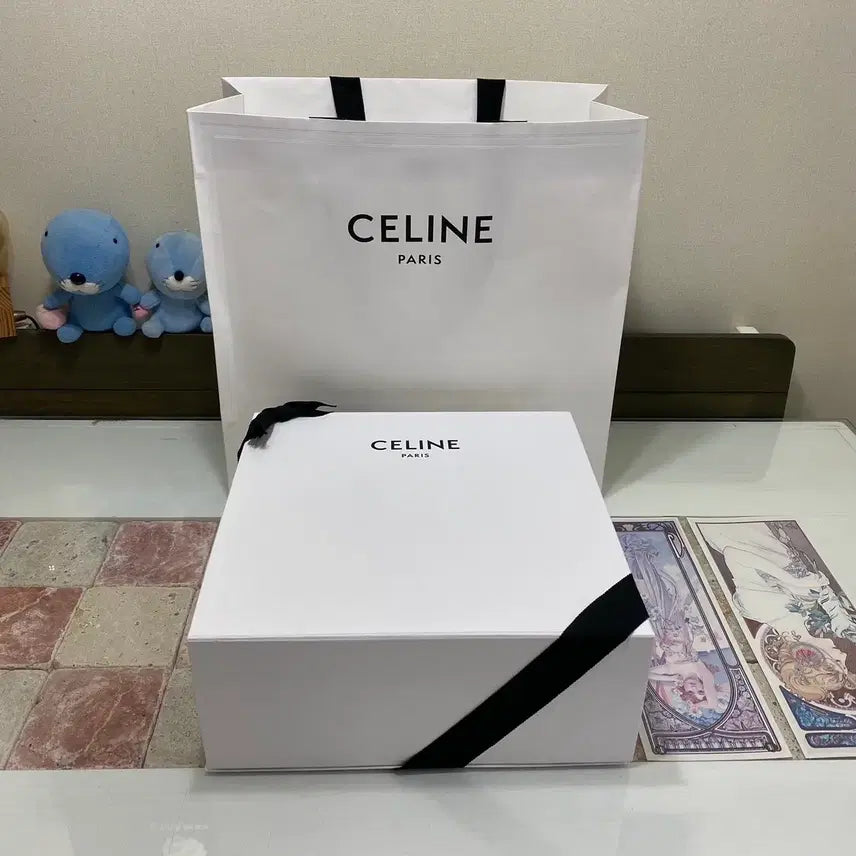 [BUNJANG] Celine Bag Box Set / 셀린느 가방 박스(31x30.5x12.5) + 속지 + 리본 + 쇼핑백