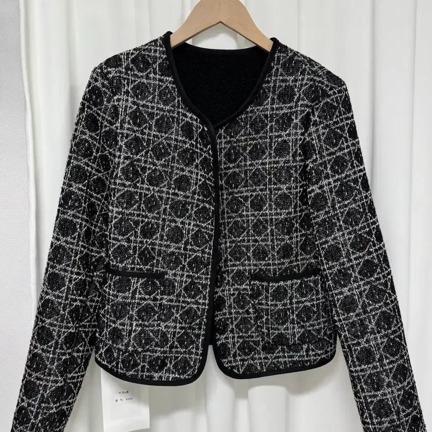 [BUNJANG] Tweed Black Jacket / [새상품] 트위드 블랙 자켓