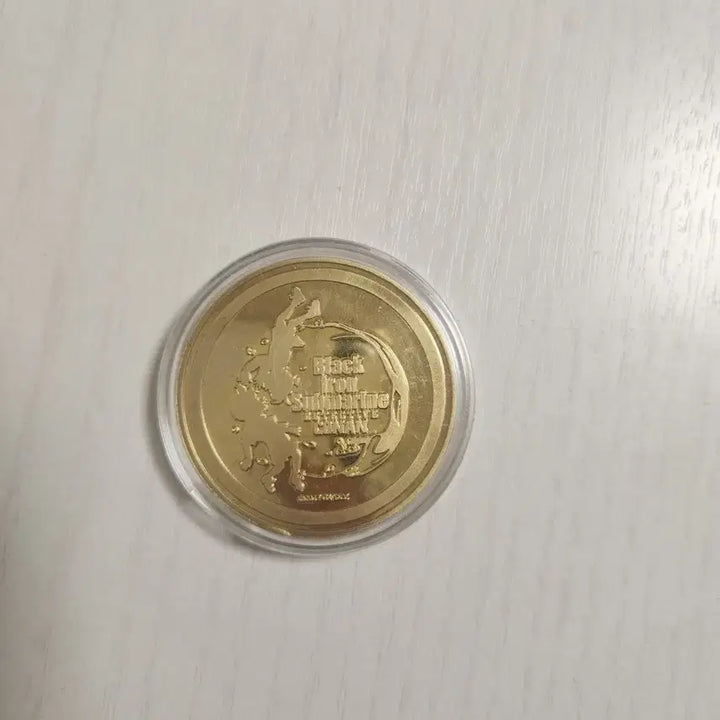 [BUNJANG] Detective Conan Ai Haibara Coin / 명탐정 코난 흑철의 어영 와디즈 펀딩 하이바라 장미 동전주화