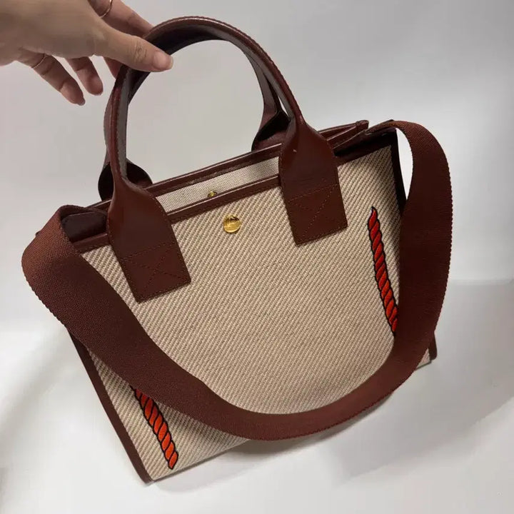 [BUNJANG] Colombo Canvas Tote Bag / 콜롬보 캔버스 토트백