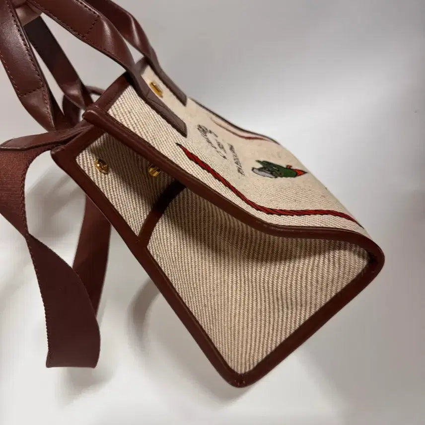 [BUNJANG] Colombo Canvas Tote Bag / 콜롬보 캔버스 토트백