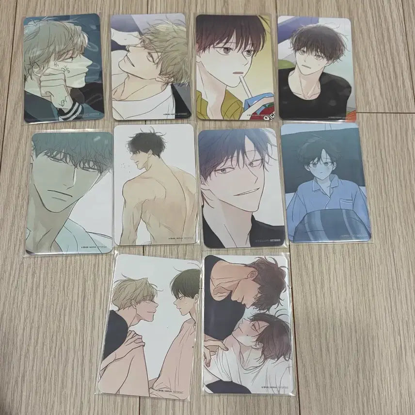 [SOLD OUT] bl 모펀 청사과낙원 청낙원 방문 포토카드 포카 방포