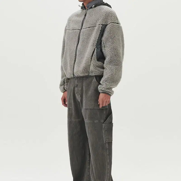 [BUNJANG] EE Fleece Jacket L Size / EE 후리스 자켓 L사이즈