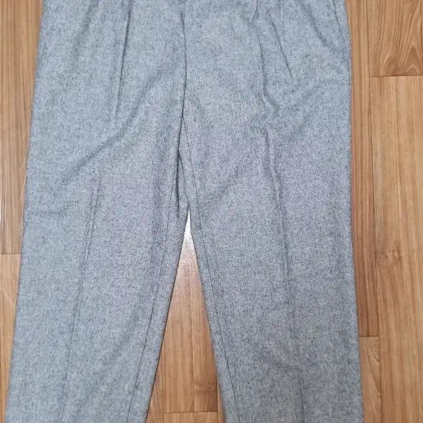 [BUNJANG] Mannergram Flannel Two Pleat Pants Gray / 매너그램 플란넬 투플리츠 팬츠 그레이 34사이즈