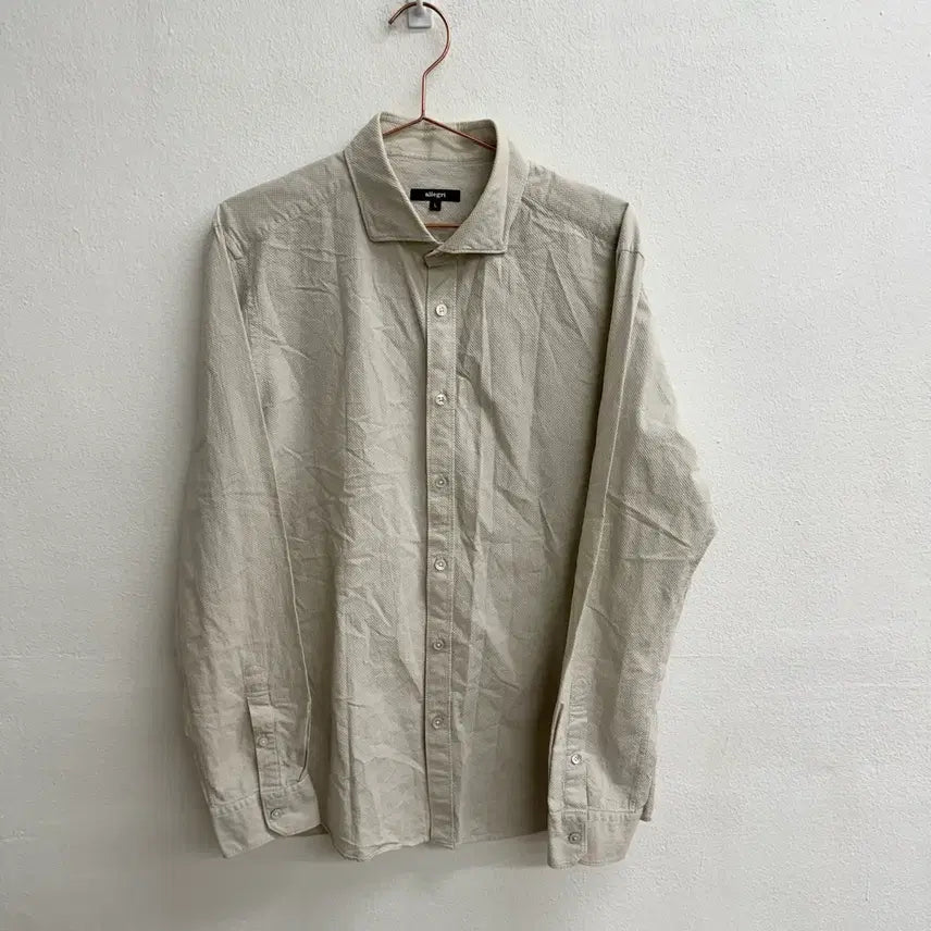[BUNJANG] Allegri Summer Cotton Basic Shirt L / 알레그리 썸머 코튼 베이직 셔츠 L