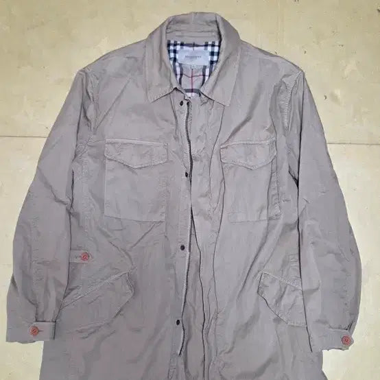 [BUNJANG] Burberry Safari Jumper Jacket / Burberry 버버리 매장판 사파리 점퍼 자켓 오버핏 105XL