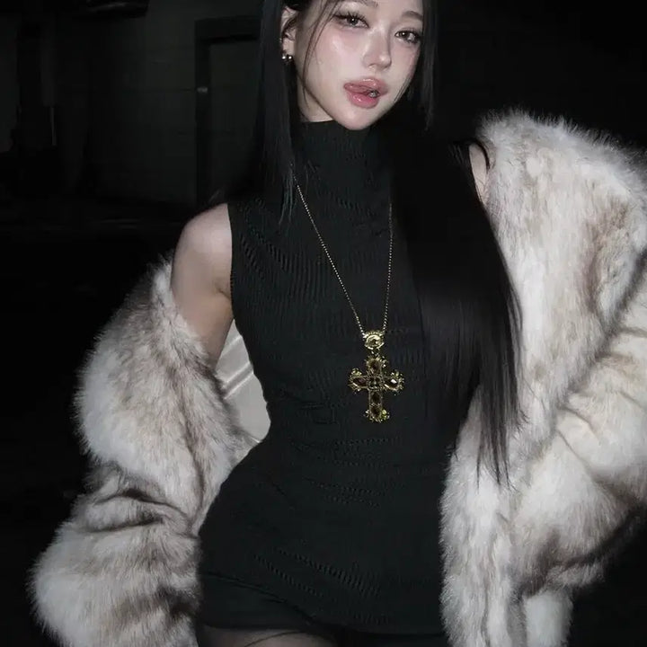 [BUNJANG] Covet Fur Jacket Ivory / 코벳 퍼자켓 아이보리 (easy_yun 착용)