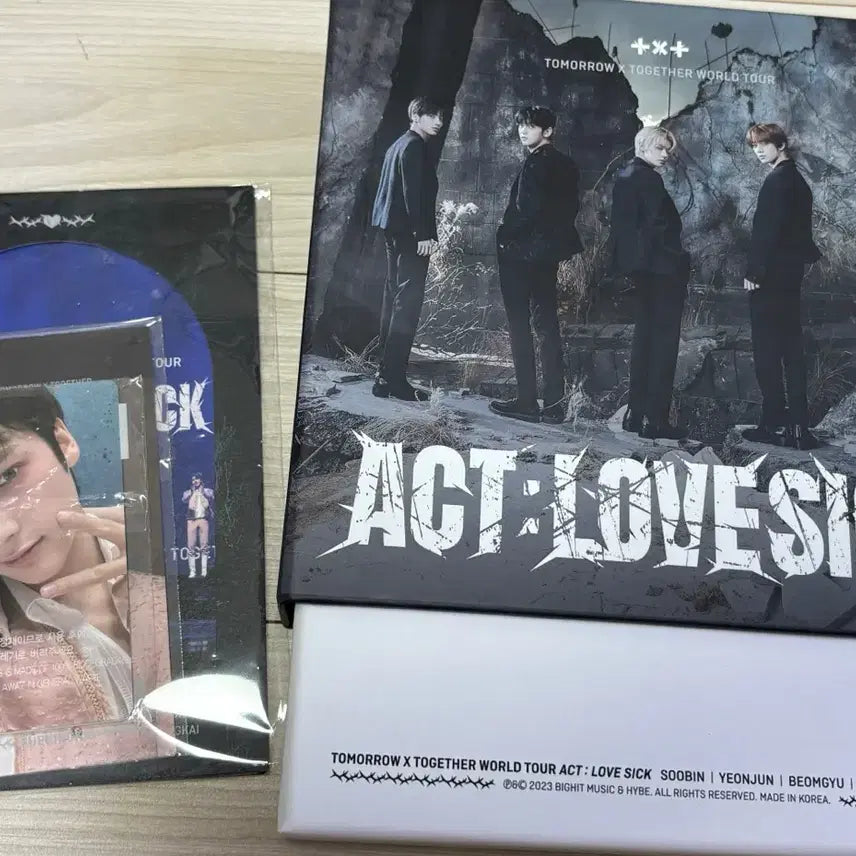 [BUNJANG] TXT Act:LoveSick DVD Version / TXT 투바투 액트러브시크 DVD 버젼 투모로우바이투게더